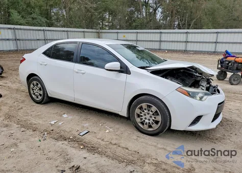 2015 Toyota Corolla L from USA, damaged, VIN 2T1BURHE5FC476910